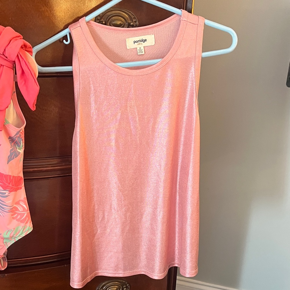 Pink Sleeveless Women's Top by porridge